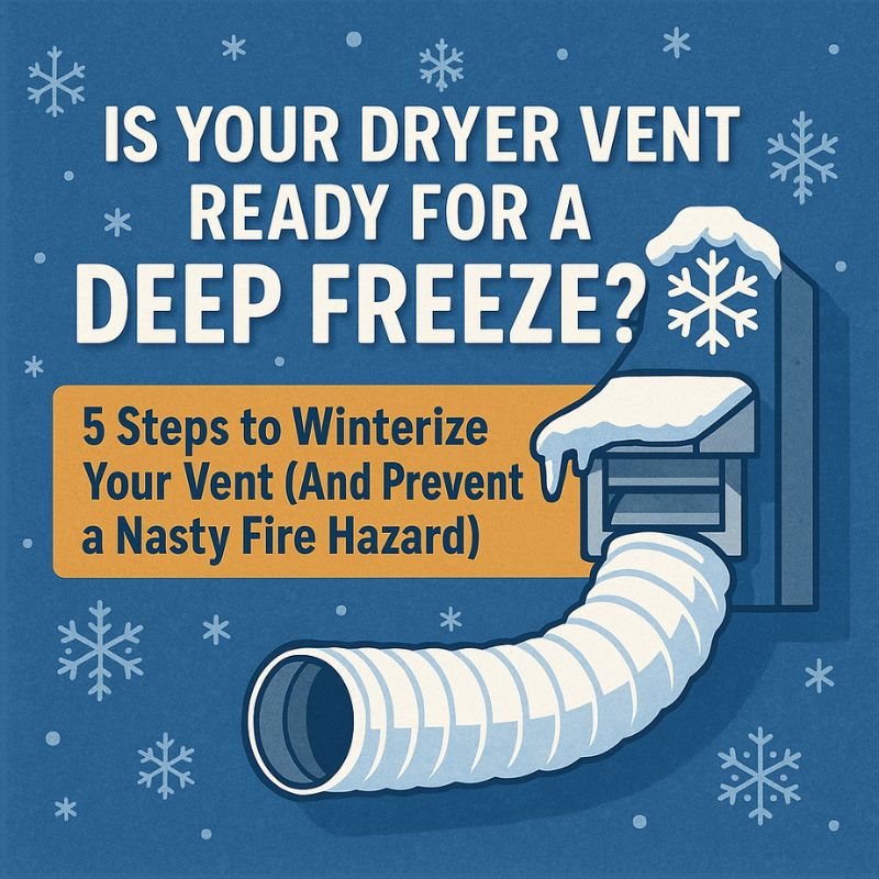 steps to winterize your dryer vents