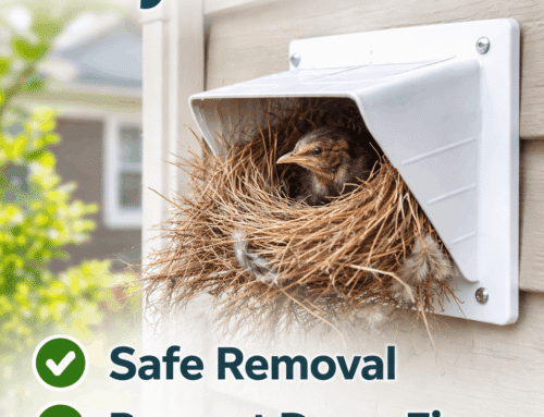 Bird Nest in Dryer Vent Removal This Spring