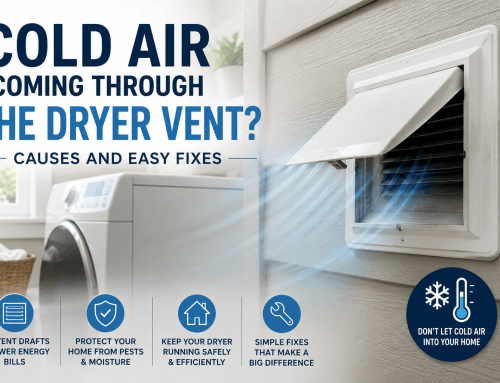 Cold Air Coming Through the Dryer Vent? Causes and Easy Fixes