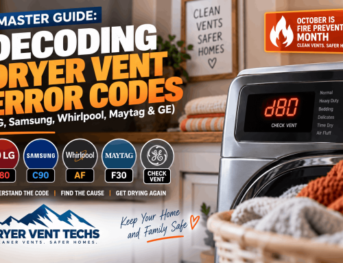 Decoding Dryer Vent Error Codes