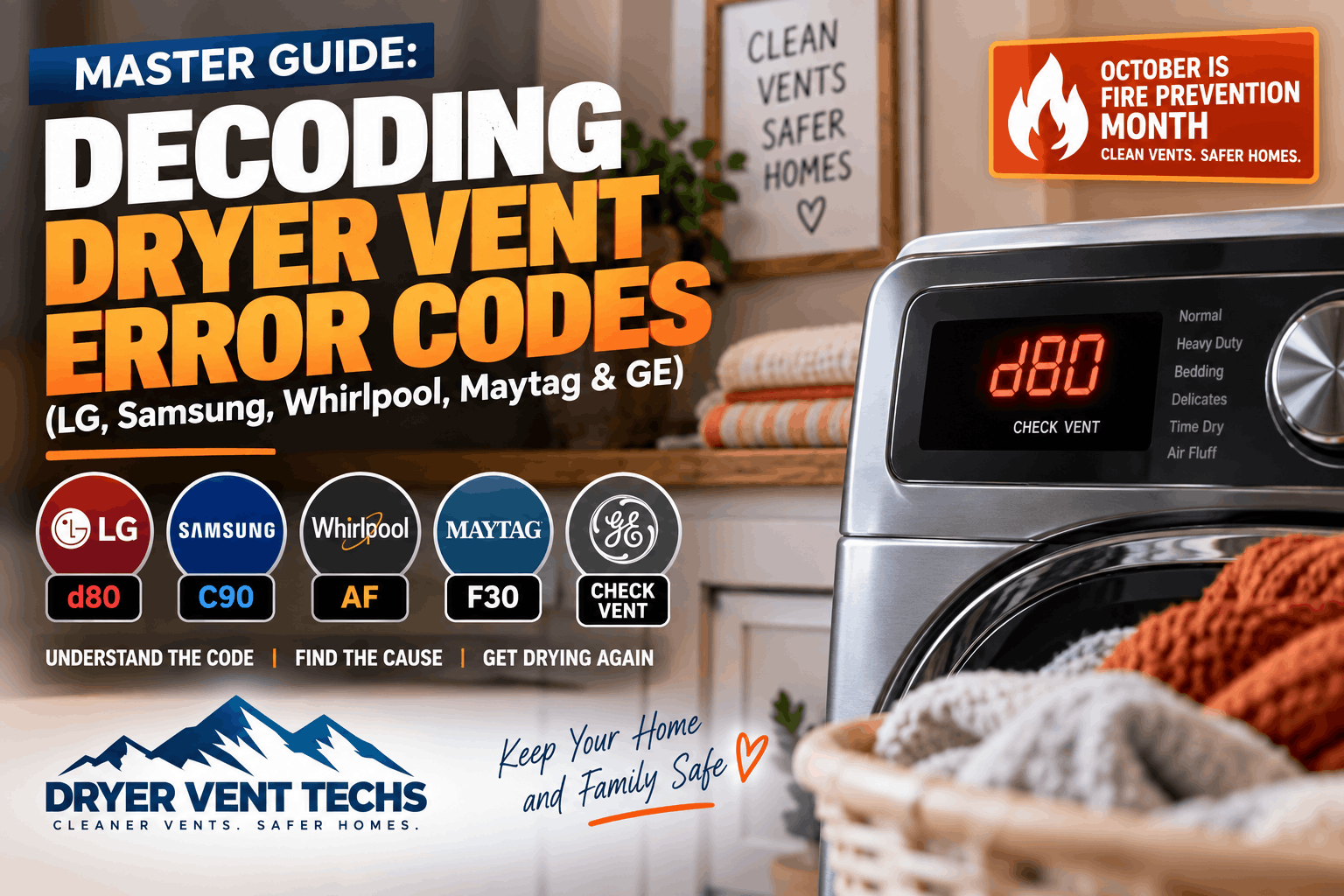 dryer vent codes