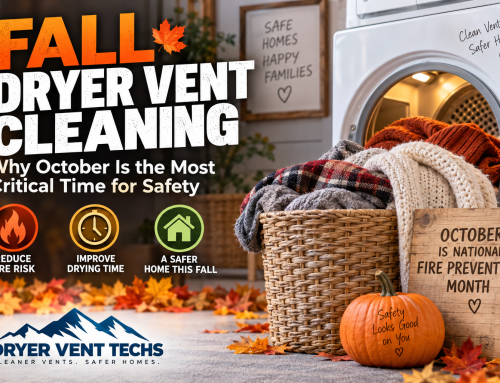 Fall Dryer Vent Cleaning: Why October Is the Most Critical Time for Safety
