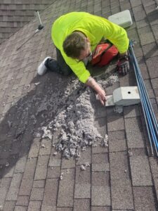 roof dryer vent cleaning